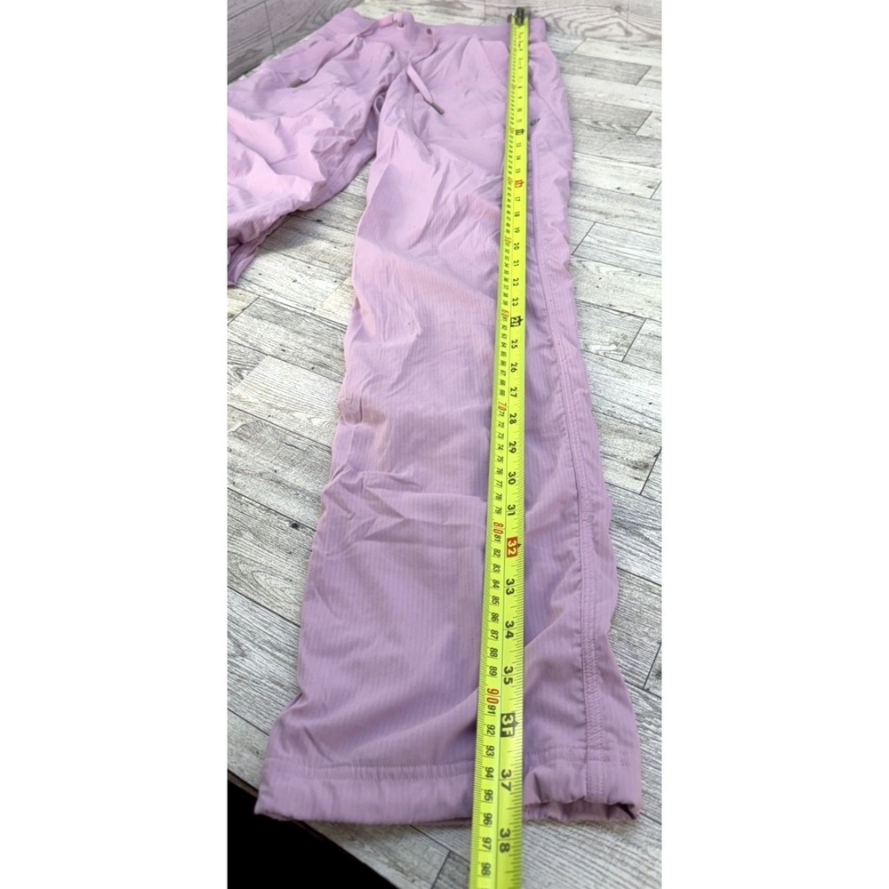 LULULEMON Pink Dance Studio Mid-Rise Full Length Pant Pants Women's Size 0 - Picture 6 of 7